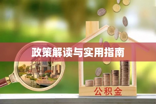 中西政策解读与实用指南